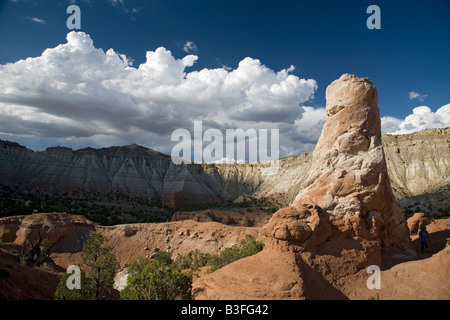 Cannonville Utah A sandstone spire at Kodachrome Basin State Park Stock Photo