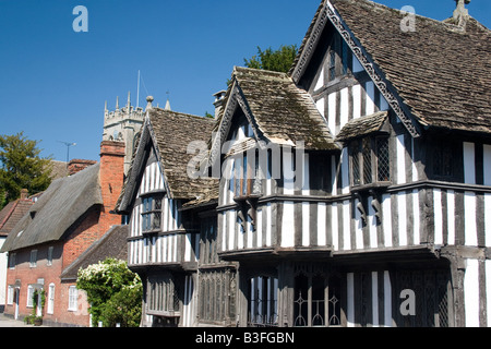 The Porch House Potterne Stock Photo - Alamy