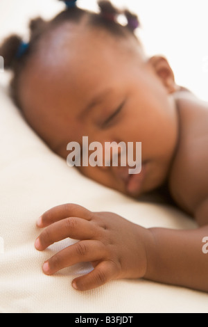 Baby sleeping Stock Photo