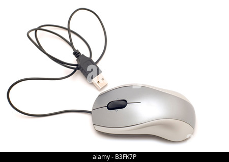 object on white tool computer mouse Stock Photo