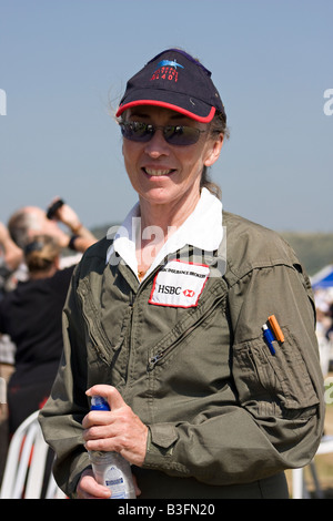 Carolyn Grace, spitfire pilot Stock Photo