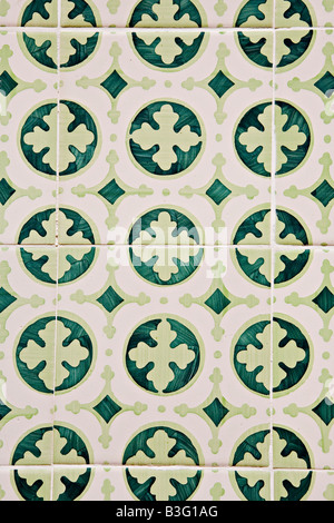 Azulejos tiles in Lisbon Portugal Stock Photo