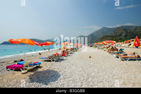 Olu Deniz beach Turkey Stock Photo