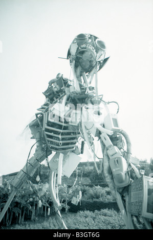 Weee man at the Eden Project Stock Photo