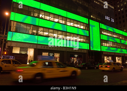 The midtown Manhattan offices of the the Lehman Brothers brokerage firm on Wednesday August 26 2008 Richard B Levine Stock Photo