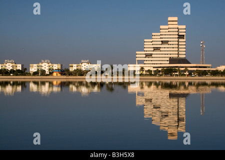 Benghazi, Libya, North Africa. Office Building Stock Photo