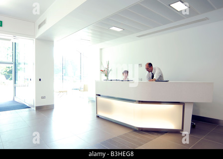 office reception Stock Photo