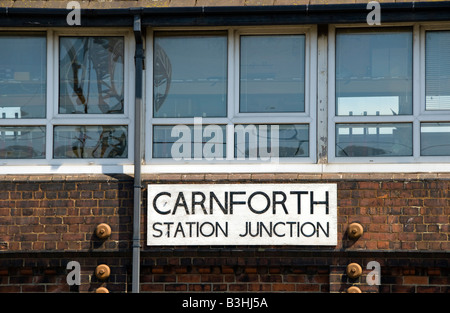 Carnforth Station Junction Signalbox, Carnforth, Cumbria, England Stock ...
