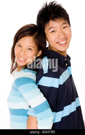 A young couple having fun together Stock Photo