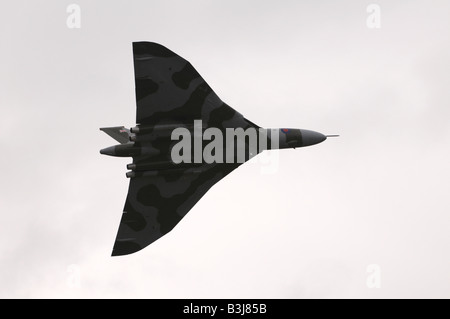 Restored Avro Vulcan Farnborough Air Show 2008 Stock Photo