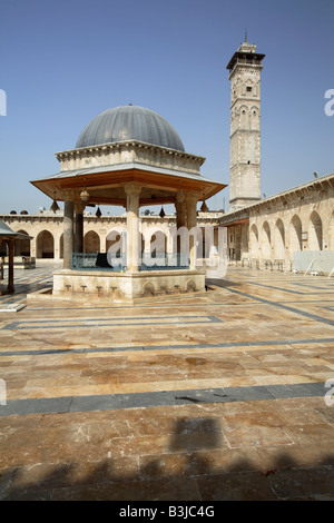 The Grand Mosque Jami al-Kair, Aleppo, Syria Stock Photo