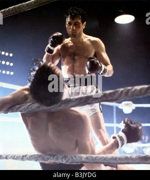 RAGING BULL 1980 UA film with Robert De Niro as Jake LaMotta Stock Photo