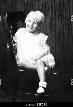 MARILYN MONROE as a child Stock Photo