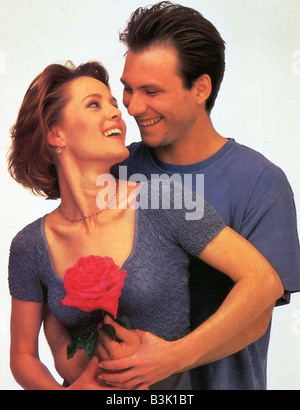 BED OF ROSES  1995 Entertainment film with Christian Slater and Mary Stuart Masterson Stock Photo