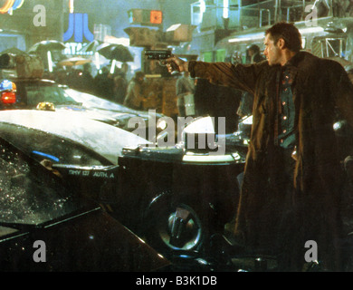 BLADE RUNNER 1982 Warner film with Harrison Ford and directed by Ridley Scott