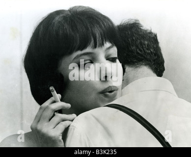 IT'S MY LIFE 1962 Pathe film with Anna Karina directed by Jean-Luc Goddard Stock Photo
