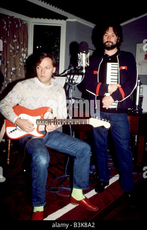 SUPERTRAMP  Members of UK rock group in 1984 Stock Photo