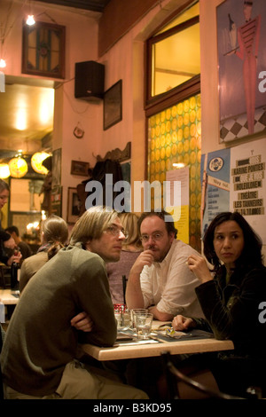 Restaurant 'La Grande Porte' specializing in traditional Belgian cuisine, 9 rue Notre- Seigneur, Brussels Belgium Stock Photo