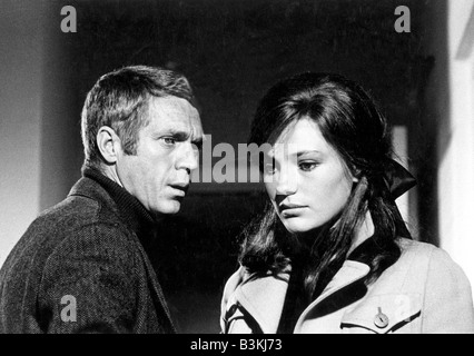 BULLITT 1968 Warner film with Steve McQueen and Jacqueline Bisset Stock Photo