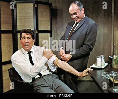 WHO'S BEEN SLEEPING IN MY BED ?  1963 Paramount film with Dean Martin at left Stock Photo