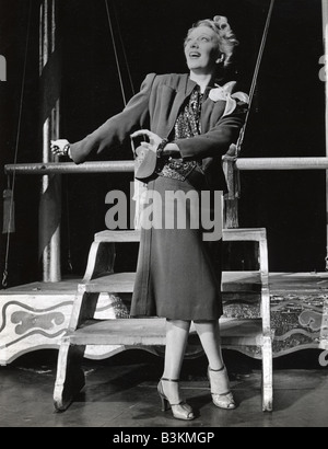 GERTRUDE LAWRENCE  English stage and film actress here in 1941 Broadway production of Lady In The Dark  - see Description below Stock Photo