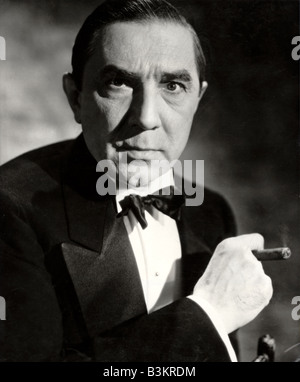 BELA LUGOSI  Hungarian stage and film actor 1882 to 1956 Stock Photo