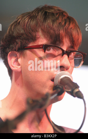 GRAHAM COXON  UK guitarist and composer in May 2004 after leaving Blur Stock Photo