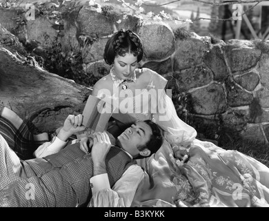 THE GREAT SINNER 1949 MGM film with Gregory Peck and Ava Gardner Stock Photo