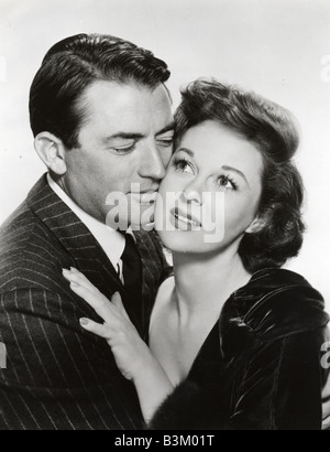 THE SNOWS OF KILIMANJARO  1952 TCF film with Susan Hayward and Gregory Peck Stock Photo