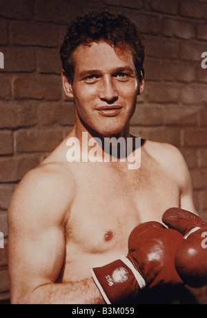 SOMEBODY UP THERE LIKES 1956 MGM films with Paul Newman Stock Photo