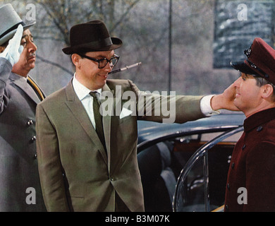 THE INTELLIGENCE MEN  1965 Rank film with Ernie Wise at right and Eric Morcambe centre Stock Photo