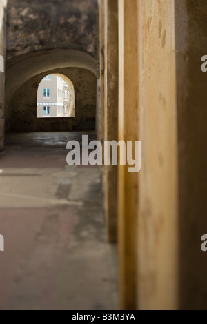 Old fort in San Juan Puerto Rico Stock Photo