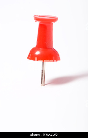 To Pin Something A push pin or tack marking something Stock Photo - Alamy