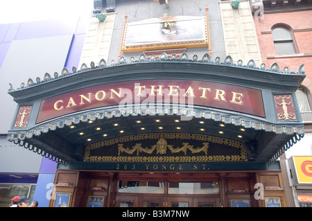 The Canon Theatre at 263 Yonge Street in Toronto Ontario Canada Stock Photo