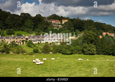 Glaisdale Village Esk Valley North Yorkshire Moors Stock Photo