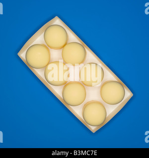 Confectionary, traditional German candy, elevated view Stock Photo