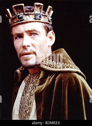 BECKET 1964 Paramount film with Peter O'Toole as King Henry II Stock Photo