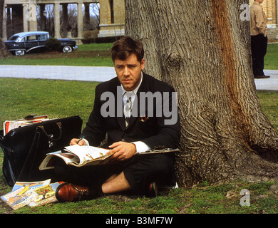 A BEAUTIFUL MIND 2001 Universal film with Russell Crowe Stock Photo