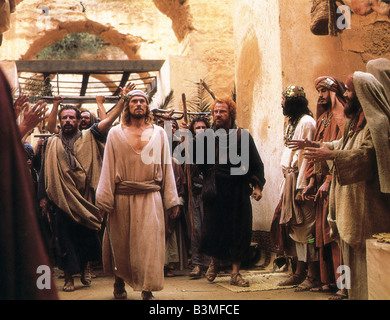 THE LAST TEMPTATION OF CHRIST  1988 Universal film with Willem Dafoe as Jesus Stock Photo