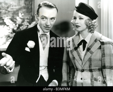 FLYING DOWN TO RIO  1933 RKO film musical with Ginger Rogers and Fred Astaire Stock Photo