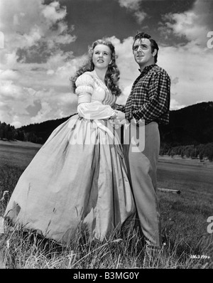 CAN'T HELP SINGING  1944 Universal film musical with Deanna Durbin and Robert Paige Stock Photo