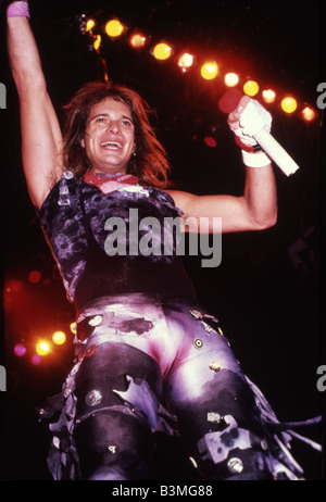 DAVID LEE ROTH US rock musician in 2002. Photo Jeffrey Mayer Stock ...
