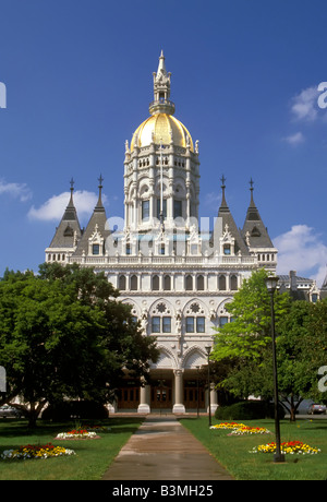 State Capitol Building Hartford Connecticut Stock Photo