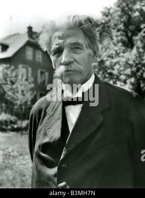 ALBERT SCHWEITZER  Alsatian philosopher, organist and medical missionary Stock Photo