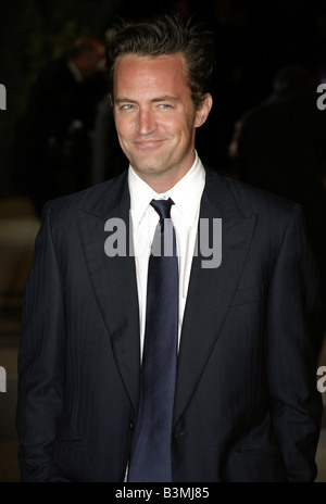 MATTHEW PERRY US actor at  Vanity Fair Oscar party  at Mortons in West Hollywood 29 February  2004 Stock Photo
