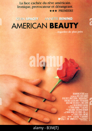 AMERICAN BEAUTY poster for 1999 Dreamworks film Stock Photo