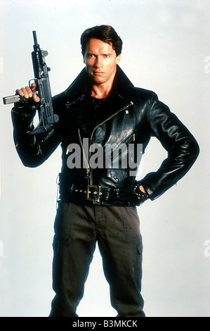 THE TERMINATOR 1984 Orion/GHemdale film with Arnold Schwarzenegger Stock Photo