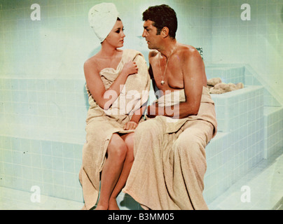 THE AMBUSHERS  1967 Columbia/Meadway film with Dean Martin and Beverly Adams Stock Photo