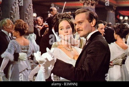 DOCTOR ZHIVAGO 1965 MGM film with Omar Sharif and Geraldine Chaplin Stock Photo