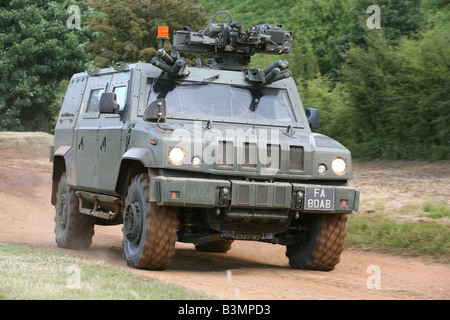 Panther armoured vehicle in action Stock Photo